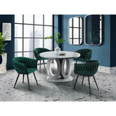 Skye Dining Set 5934 in Green